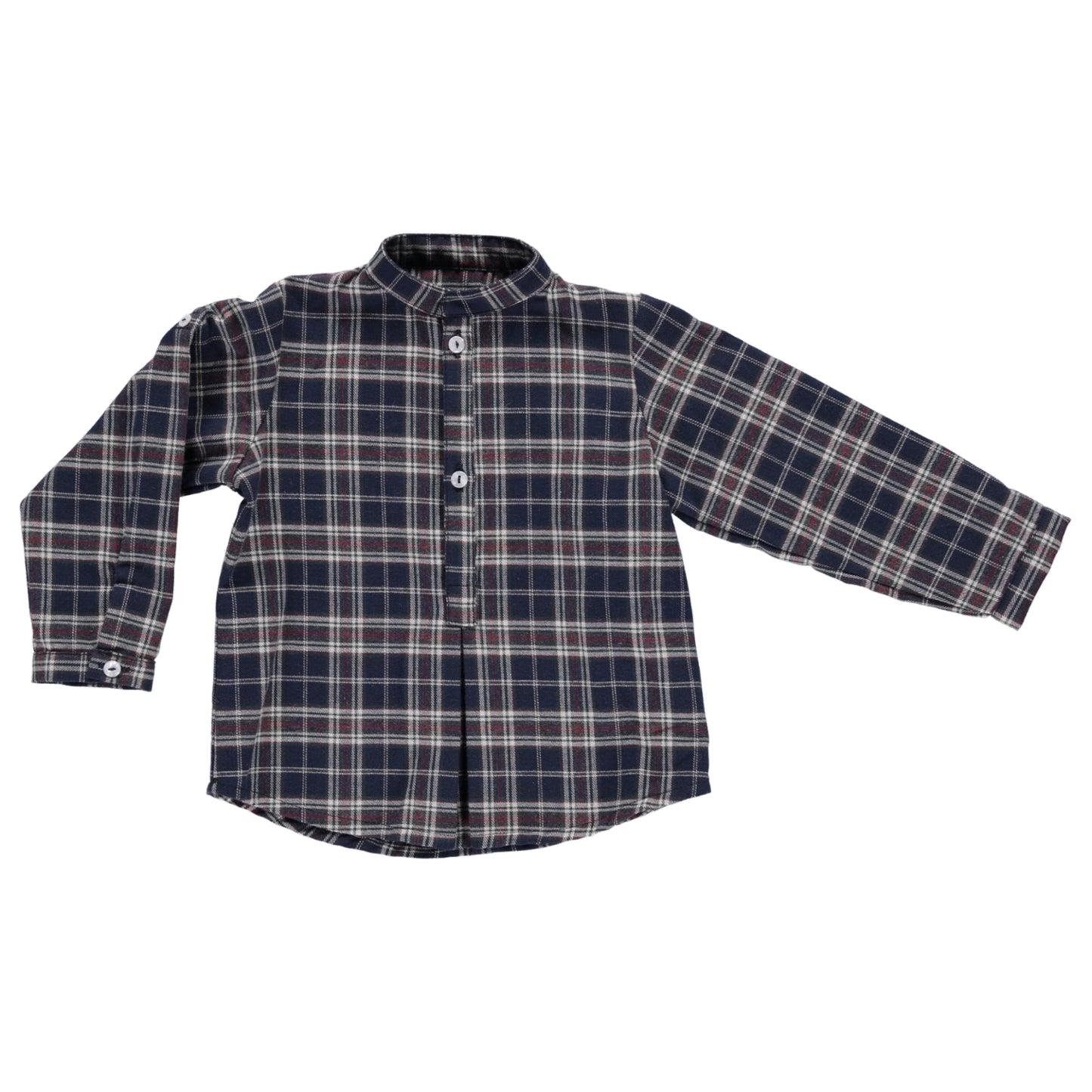 D・O・T Guilherme navy plaid