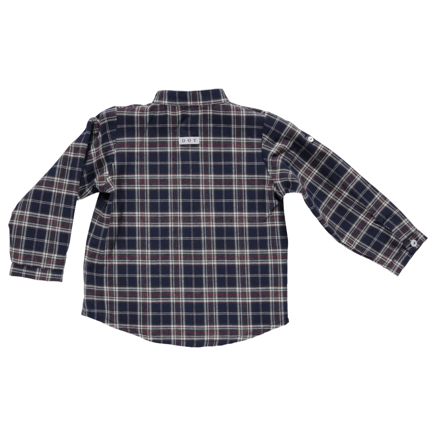 D・O・T Guilherme navy plaid