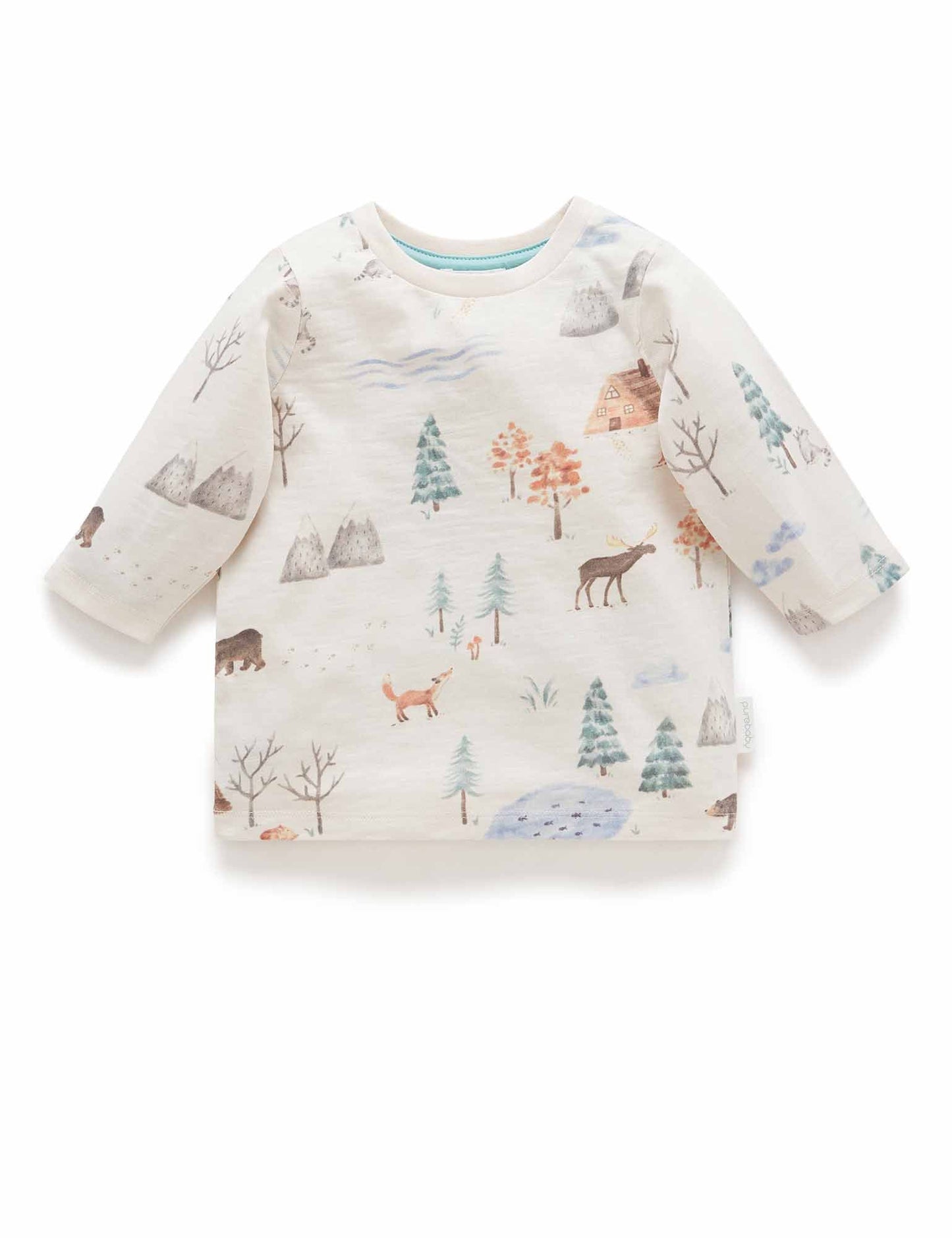 purebaby pure baby ROCKY MOUNTAINS TEE PB1001W22