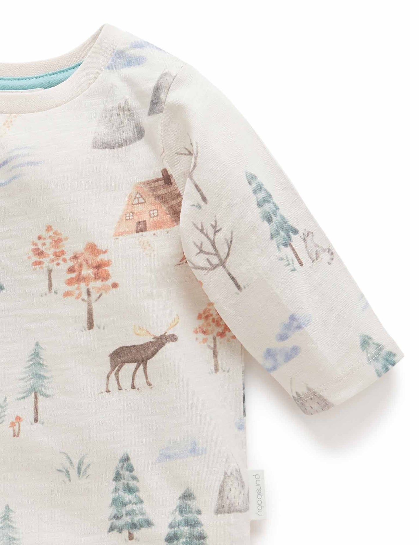 purebaby pure baby ROCKY MOUNTAINS TEE PB1001W22