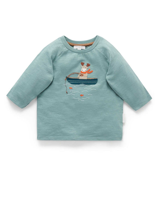 Purebaby ピュアベビー Little Boat Tee  PB1011W22