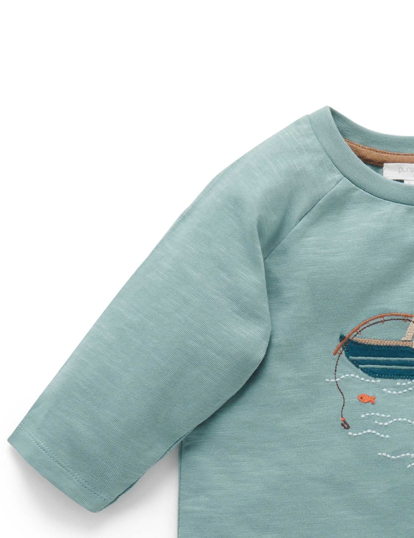 Purebaby Pure Baby Little Boat Tee PB1011W22