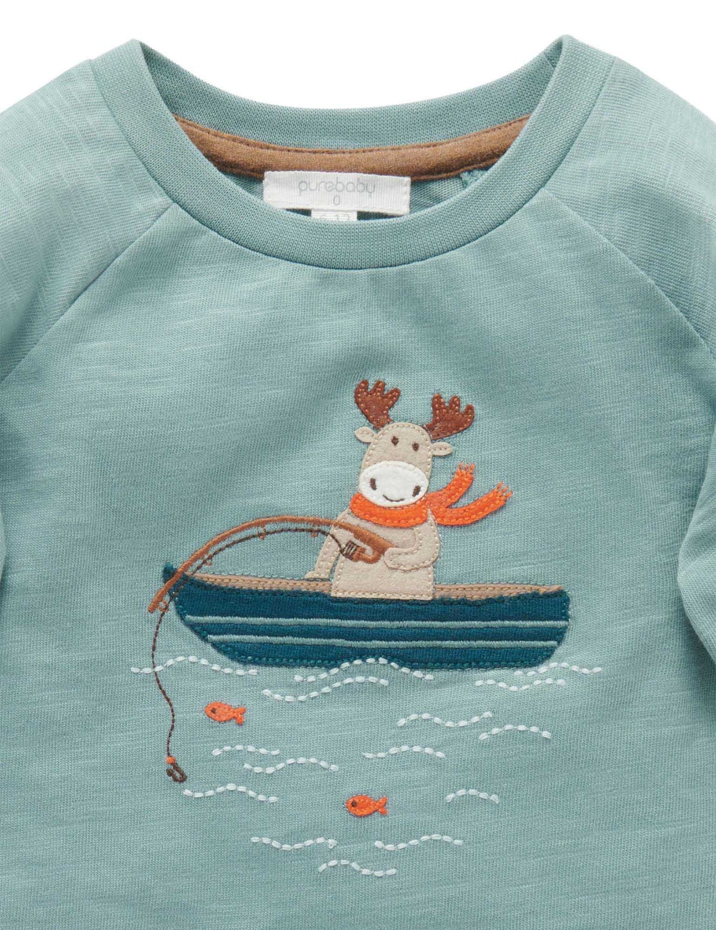 Purebaby Pure Baby Little Boat Tee PB1011W22