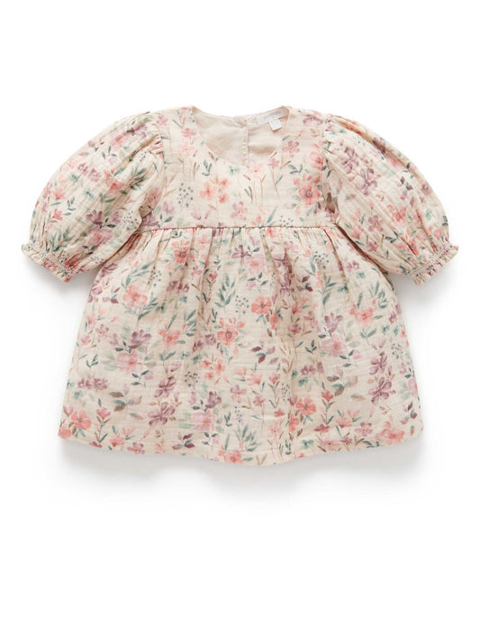 Purebaby ピュアベビー Wild Flower Dress  PB1034W22
