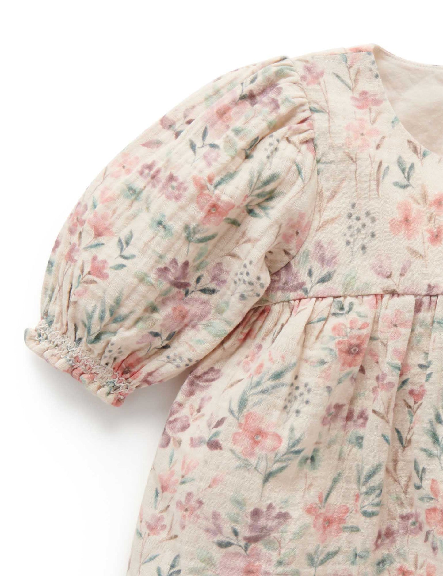 Purebaby Purebaby Wild Flower Dress PB1034W22