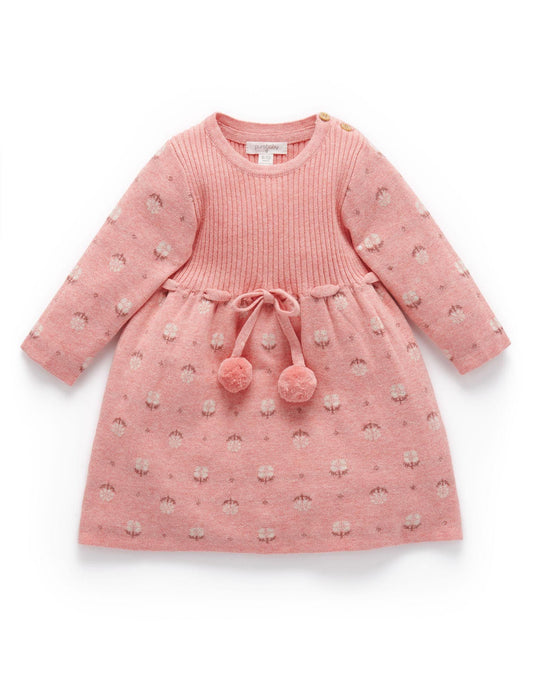【2 last 1】Purebaby ピュアベビー Forest Knitted Dress  PB1040W22