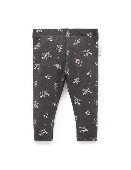 purebaby Purebaby Thick Leggings Snow Drop Print
