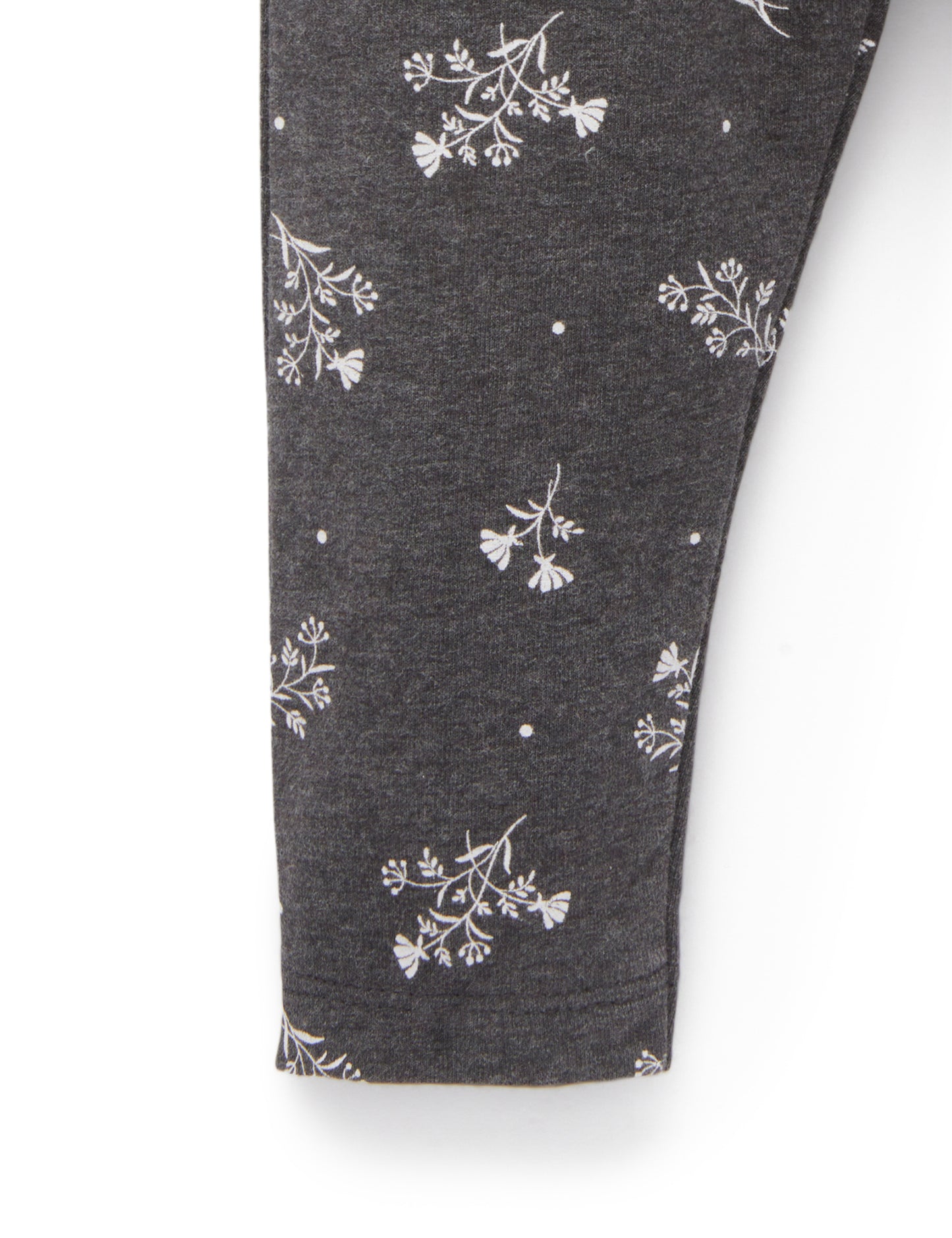 【1 last one】purebaby ピュアベビー Thick Leggings Snow Drop Print