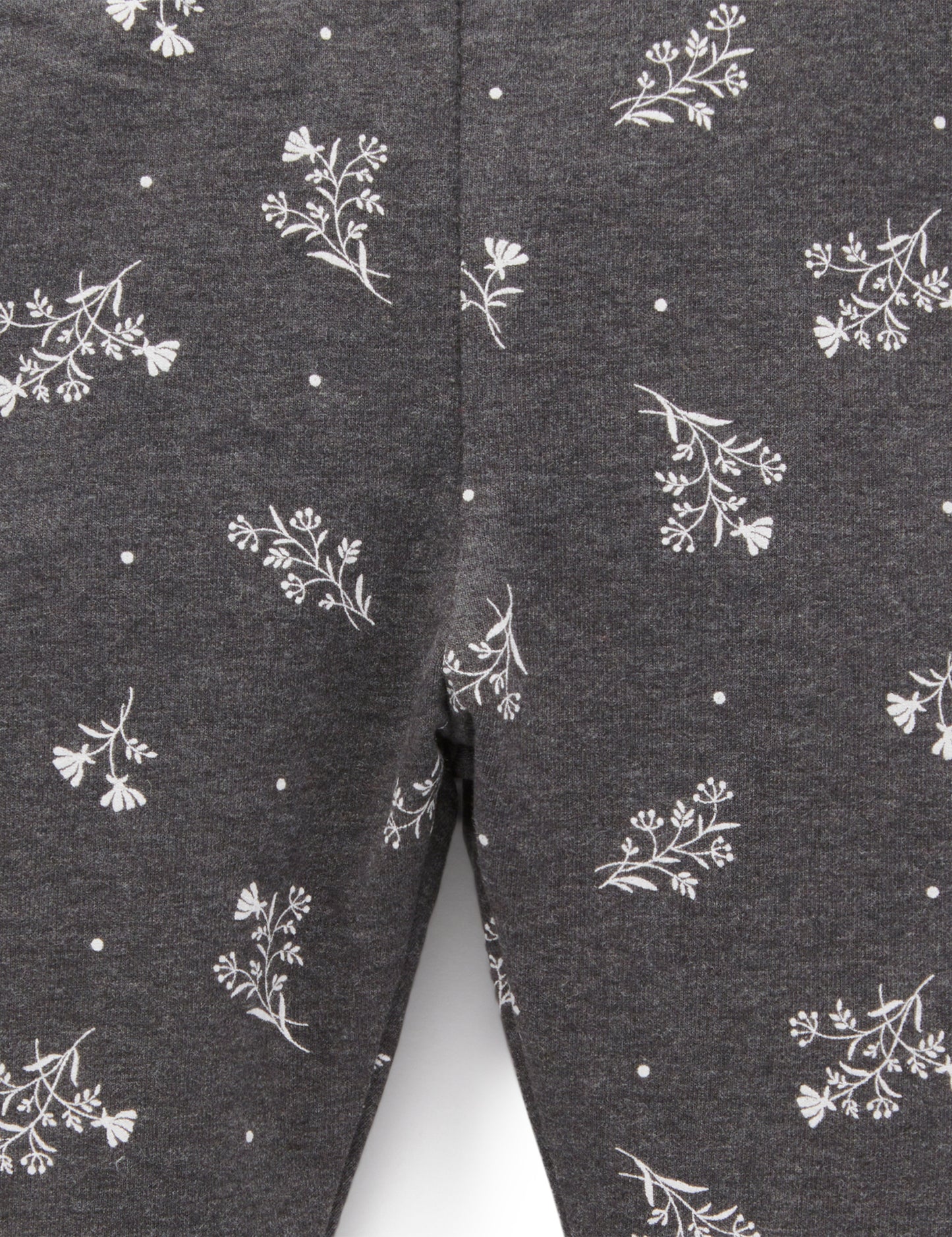 【1 last one】purebaby ピュアベビー Thick Leggings Snow Drop Print