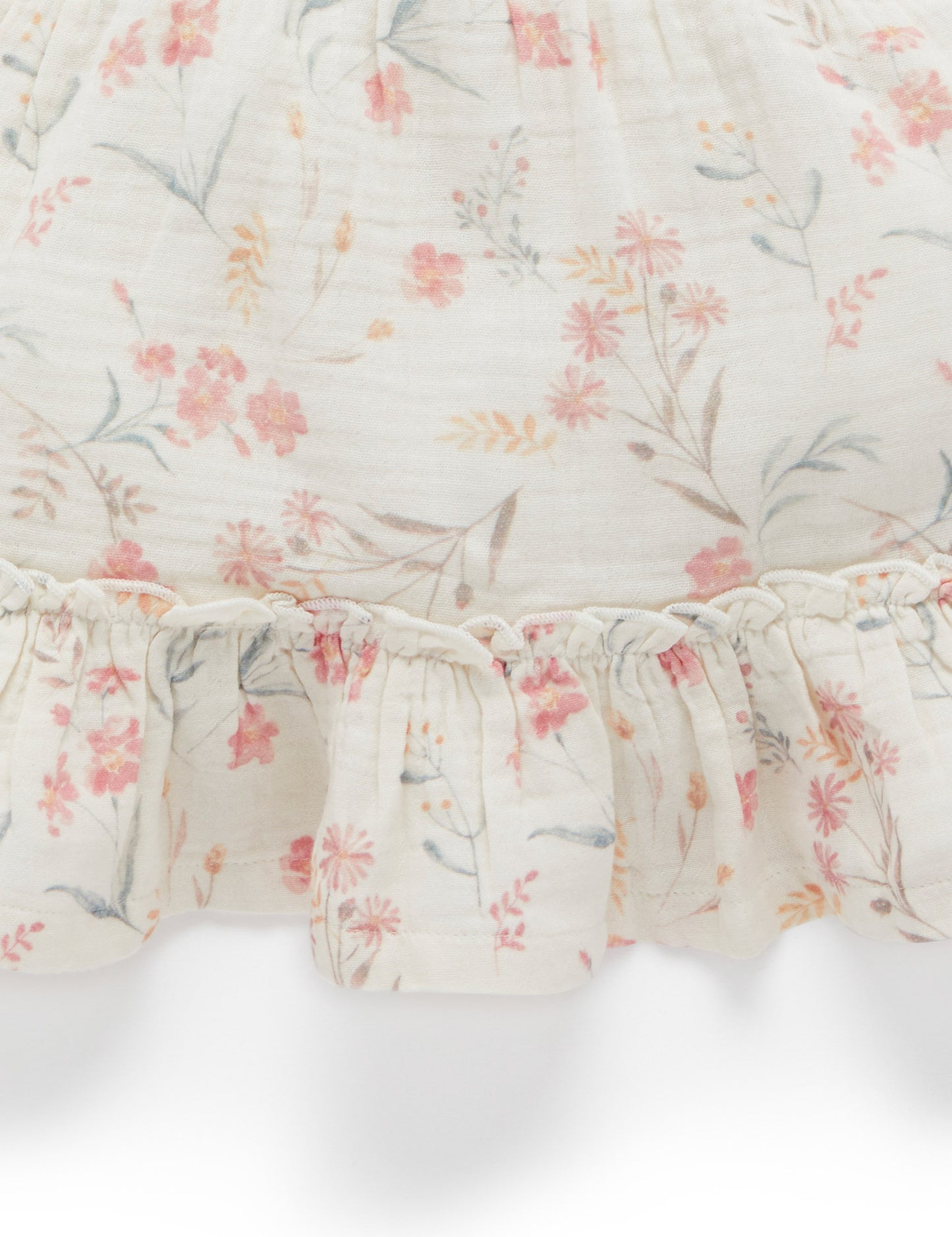 purebaby Pure Baby Island Floral Dress PB2057S21