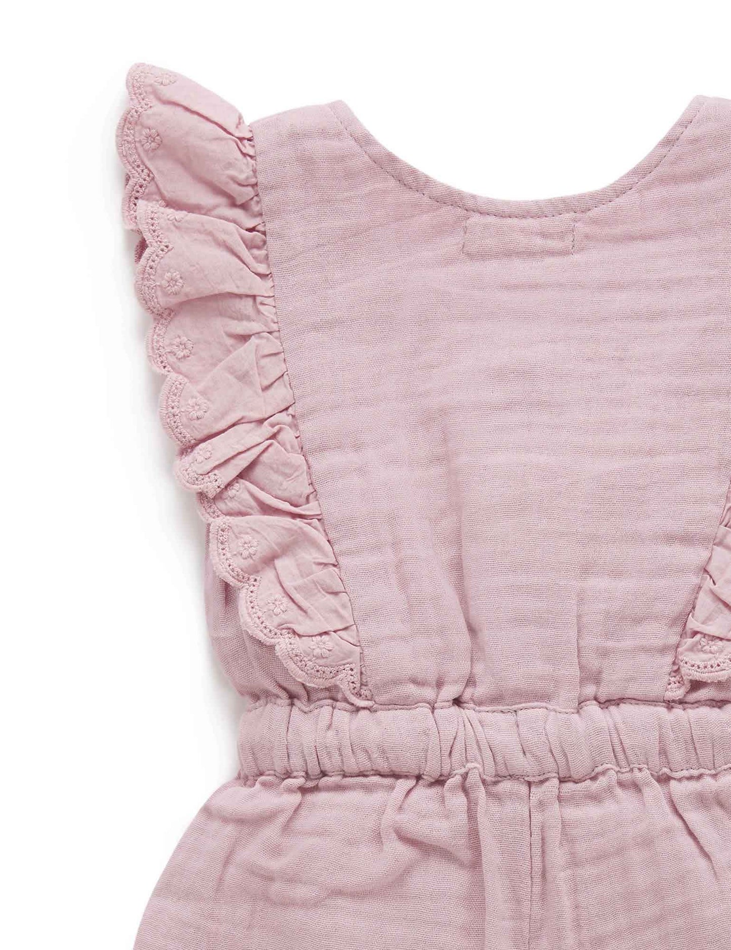 purebaby Pure Baby Ruffle Jumpsuit PB2072S21