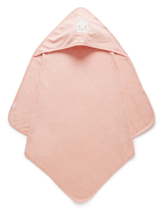 Purebaby ピュアベビー Hooded Bunny Towel