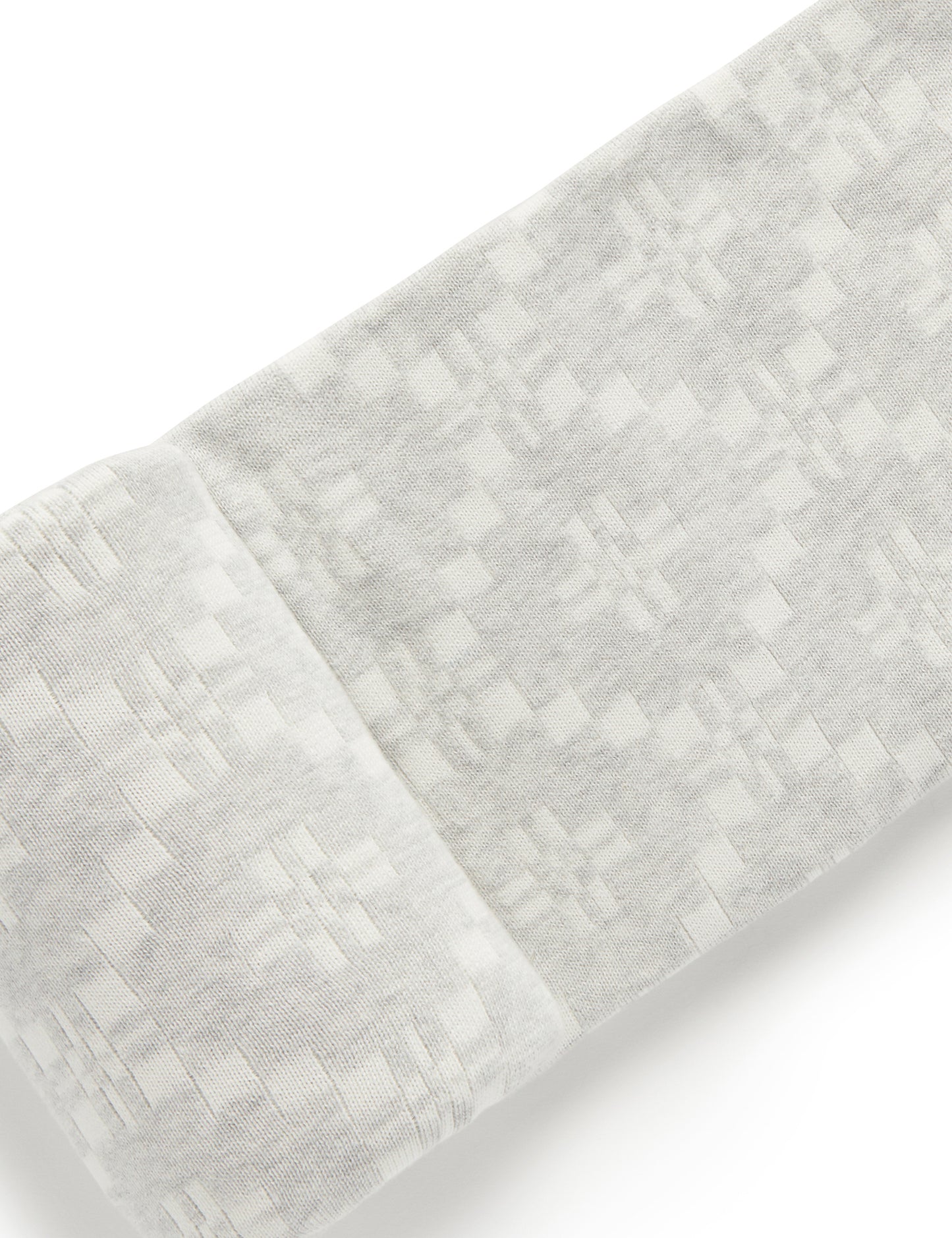 purebeby ピュアベビー Geometric Blanket Gray