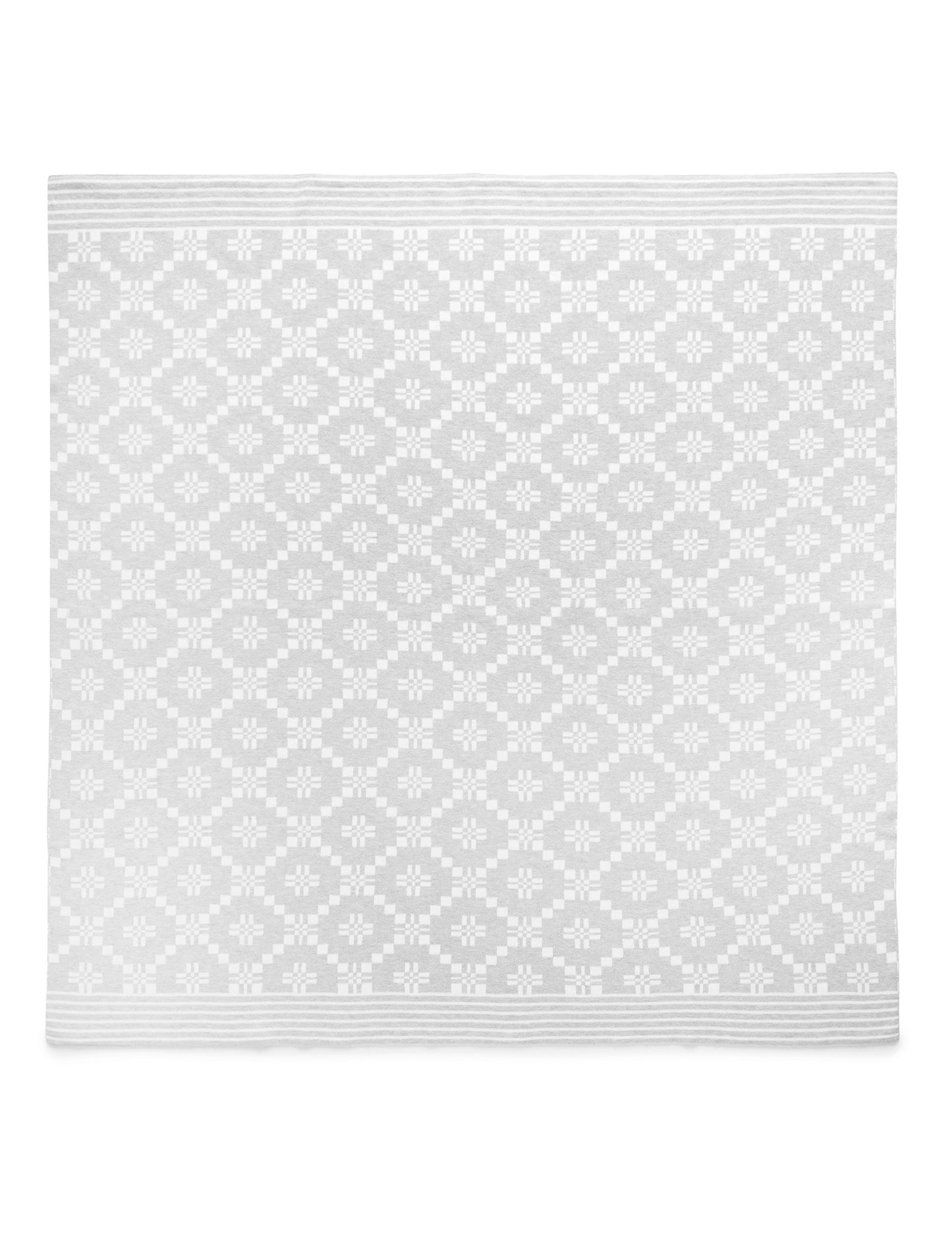 purebeby ピュアベビー Geometric Blanket Gray