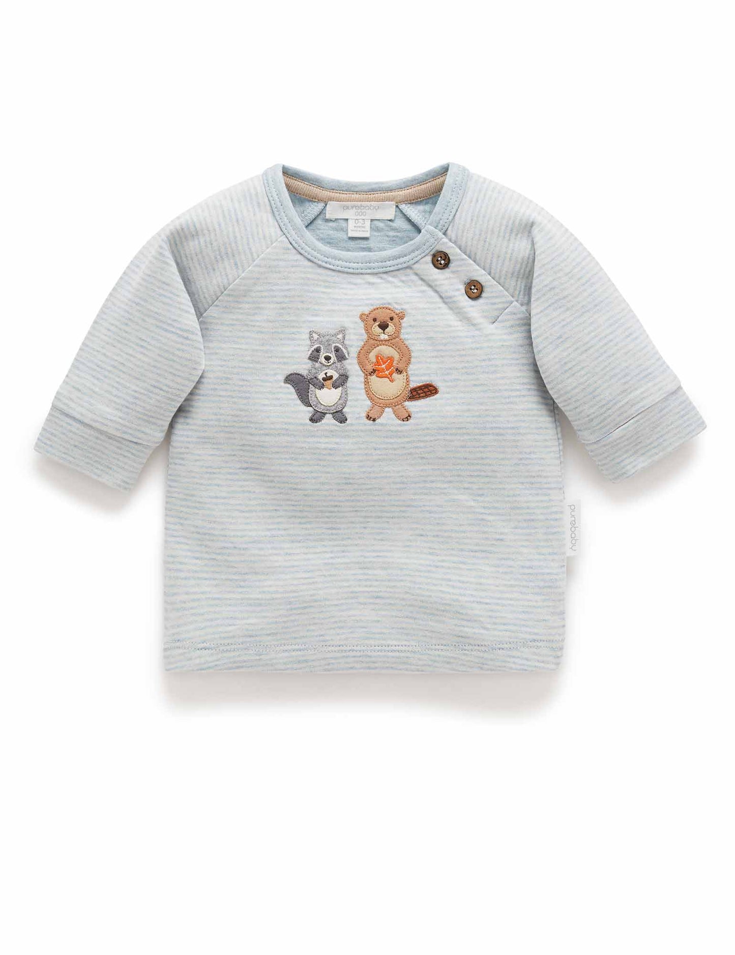 Purebaby Purebaby Little Friends Tee PN1024W22