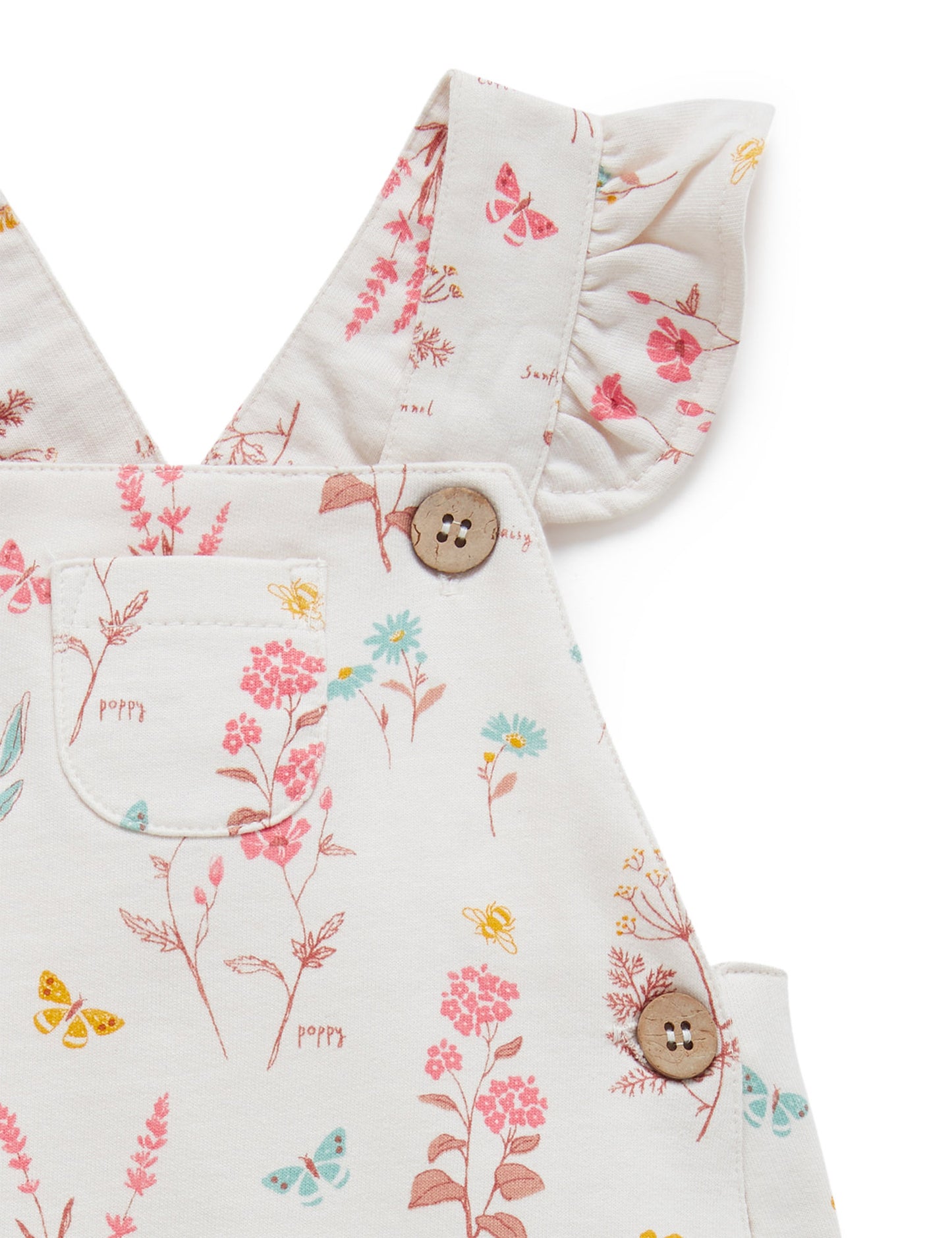 purebaby Pure Baby Garden Overall PN1031S21