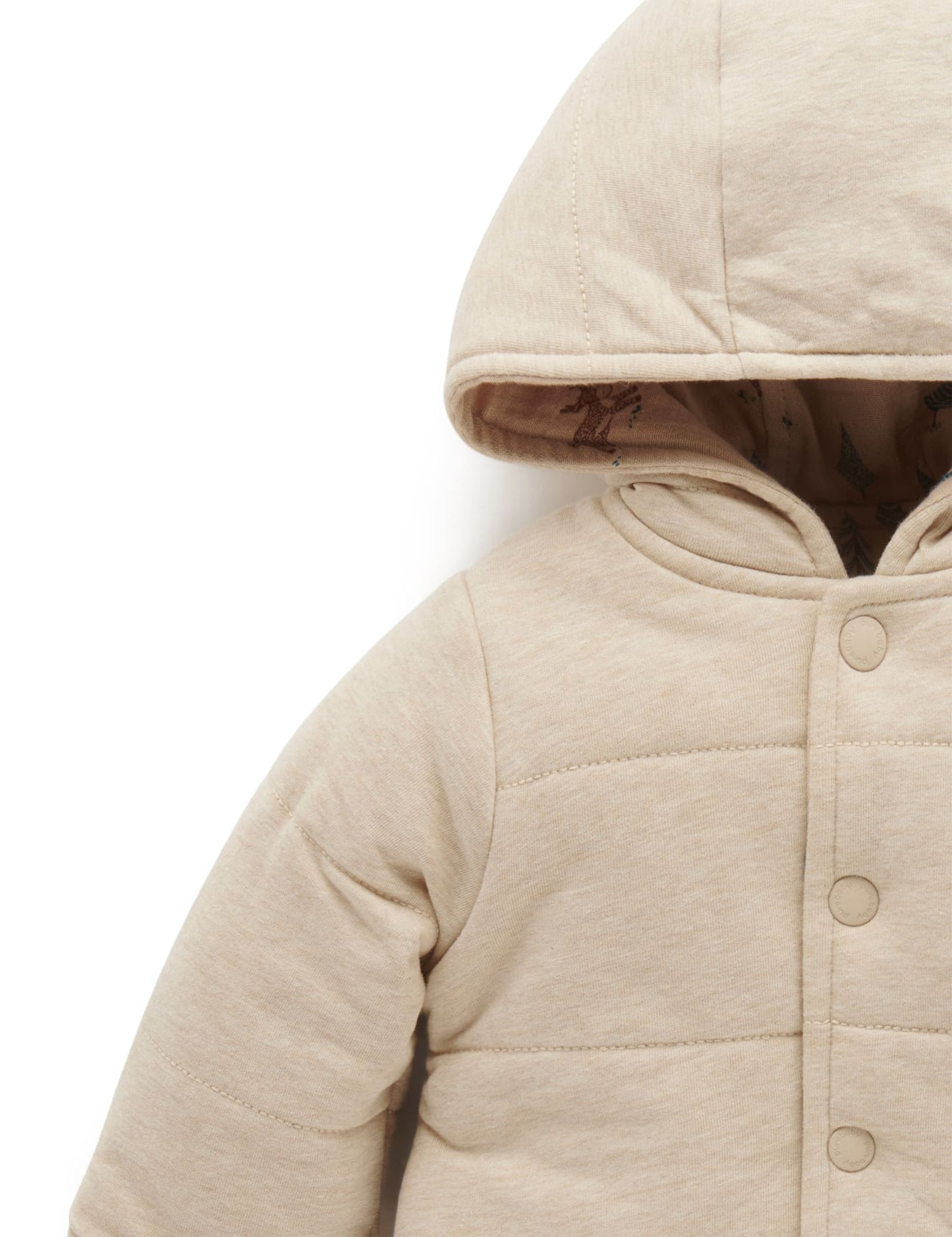 Purebaby ピュアベビー  Reversible Jacket  Grazing Moose Print  PN1036W22