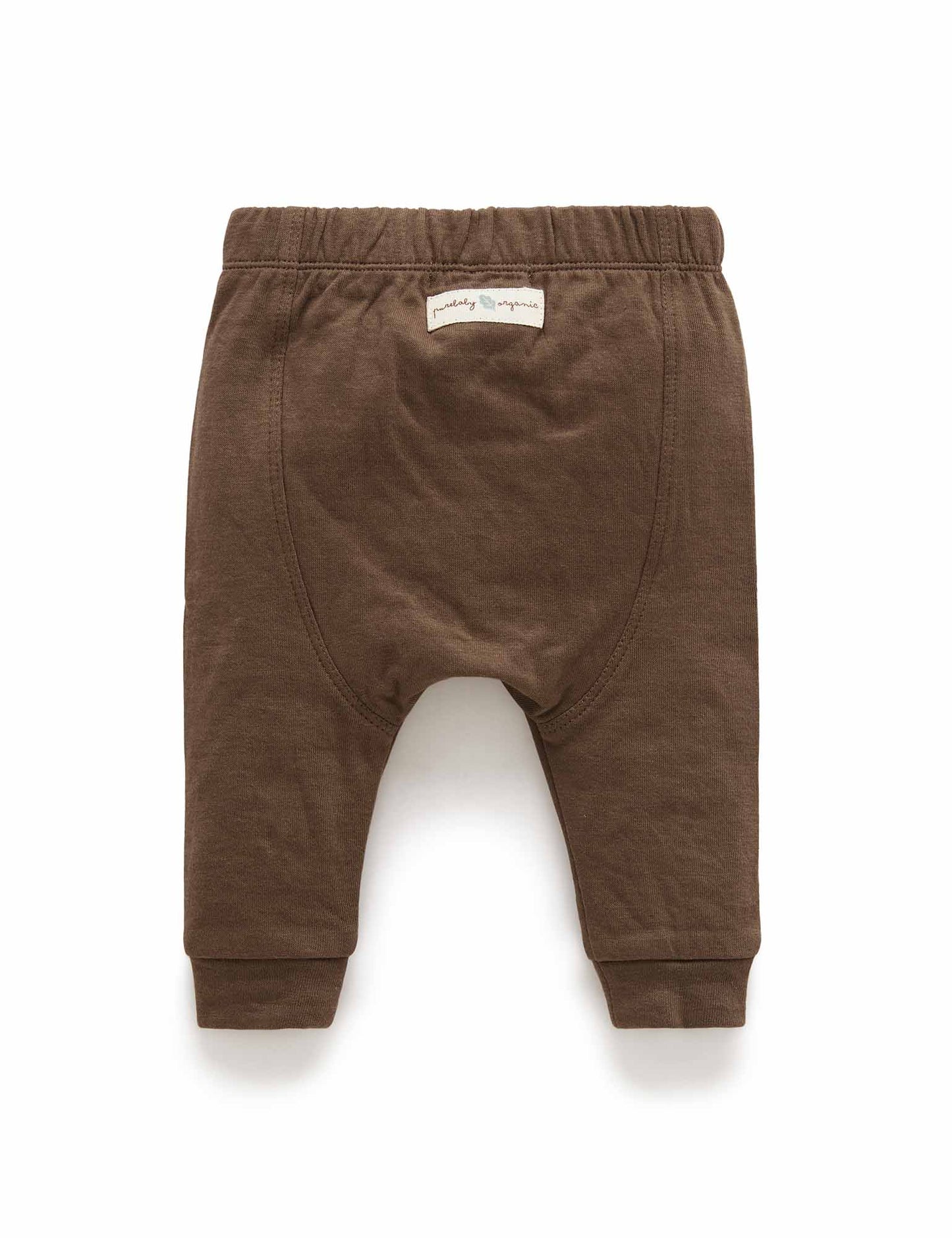 Purebaby ピュアベビー Knee Patch Legging Chocolate  PN1050W22