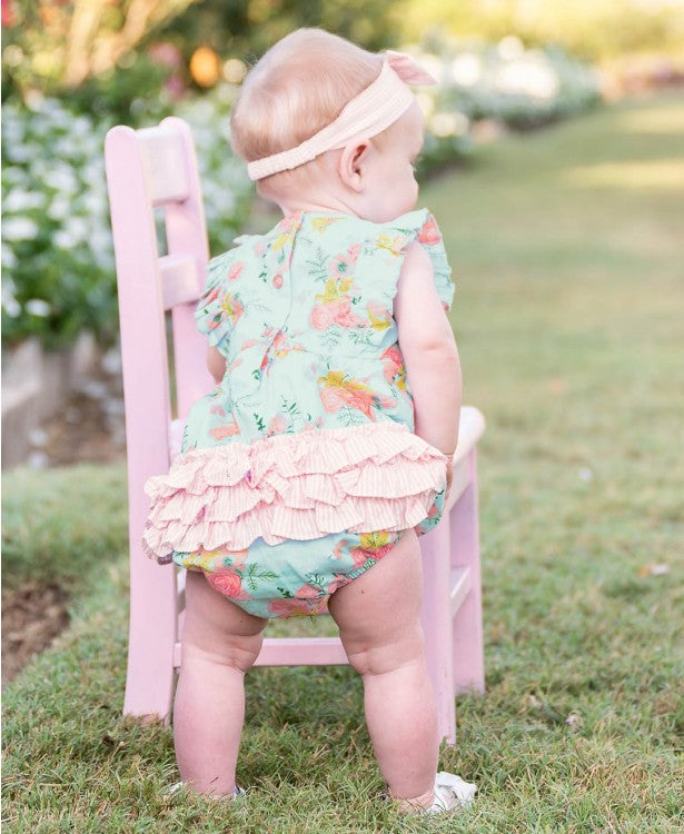 Ruffle Butts Tea Party Ruffle Romper