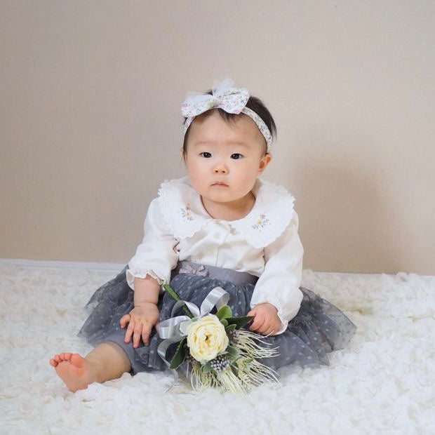 dave&bella dot tulle skirt leggings DB1221235