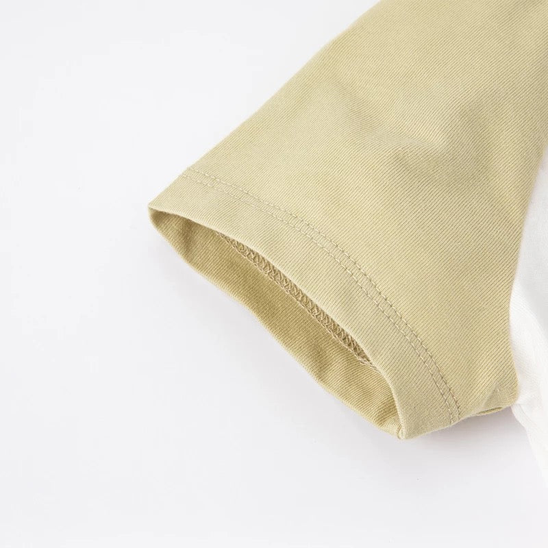 dave&bella Dave Bella Airplane/Excavator Car Design Raglan T-shirt DB2221559