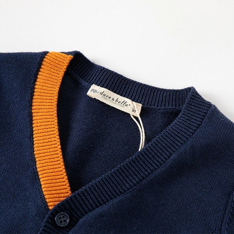 dave&bella Dave Bella Navy Cardigan DB3223055 100cm