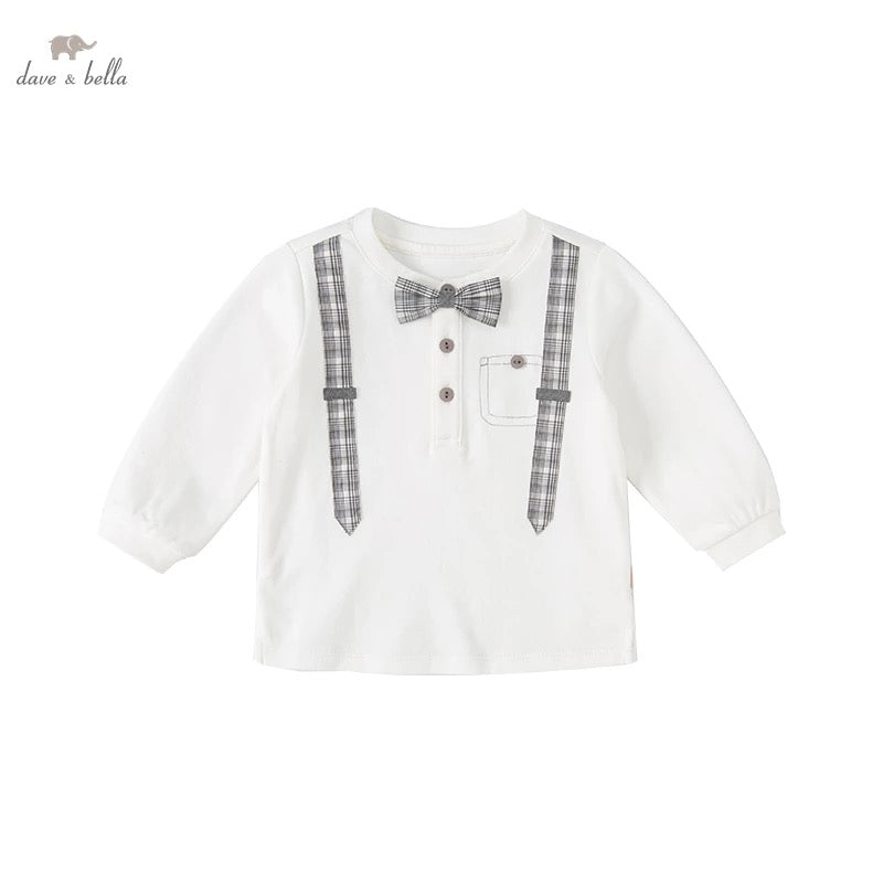 dave&bella Suspender design long T with bowtie DB1220741