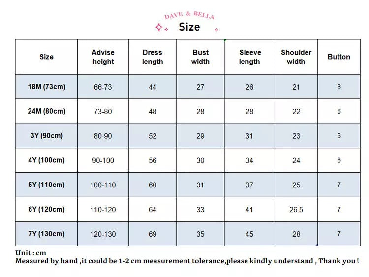 dave&bella Checked dress with apple pochette DB1220895