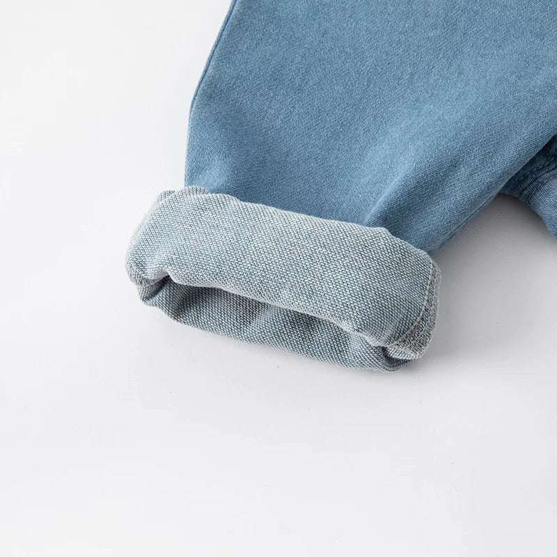 dave&bella Dave Bella Simple Stretch Jogger Denim Pants