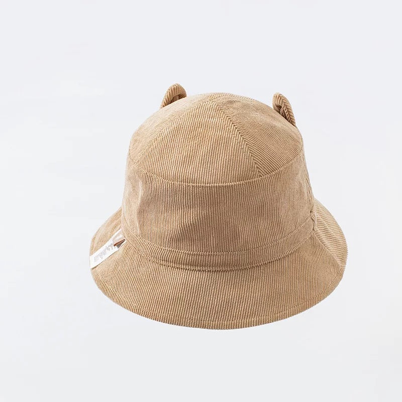 dave&bella  デイブベラ  コーデュロイねこちゃんハット