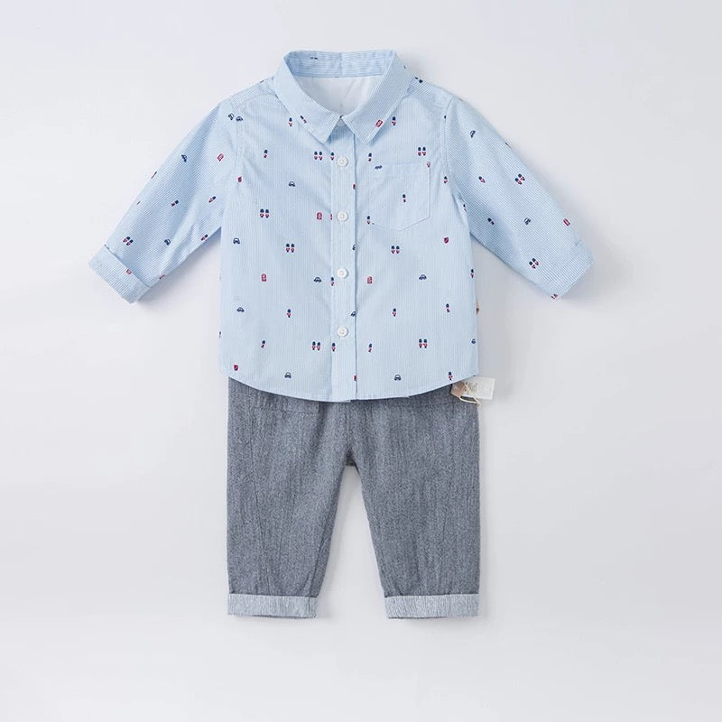 dave&bella デイブベラ 近衛兵&くるまデザインシャツ DB1220658