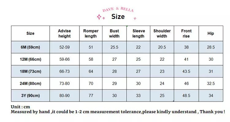 dave&bella Dave Bella Hachi Design Romper DB1221145