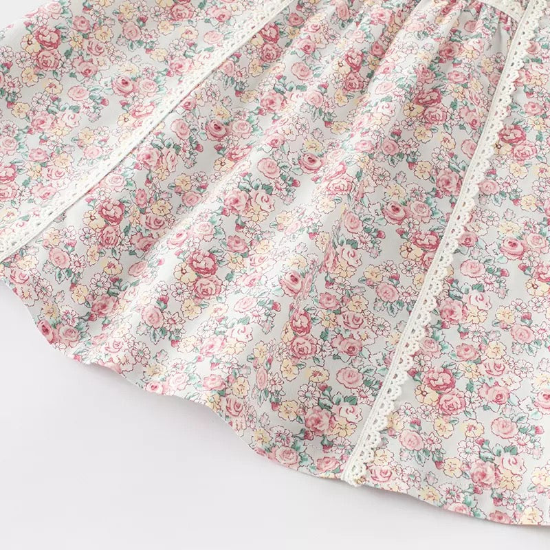 dave&bella デイブベラ クラシックローズデザインワンピース DB3222446