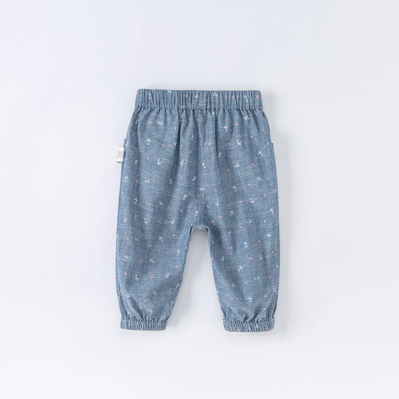 dave&bella デイブベラ チェリー&ハートプリントパンツ DB1220197  90cm