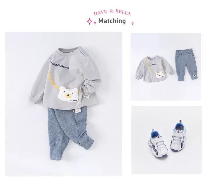 dave&bella Dave Bella Bear Pochette Design Setup DB1220836-3