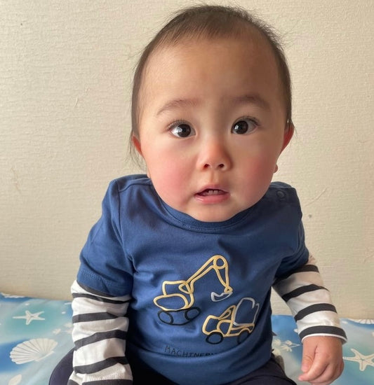 dave&bella デイブベラ 重機デザインレイヤードロンT DB1220383