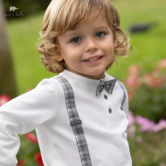 dave&bella Suspender design long T with bowtie DB1220741