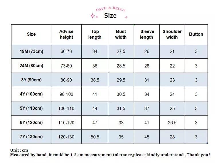 dave&bella Dave Bella double color ribbon embroidery blouse DB1220887