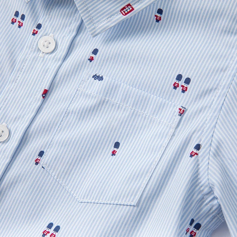 dave&bella デイブベラ 近衛兵&くるまデザインシャツ DB1220658