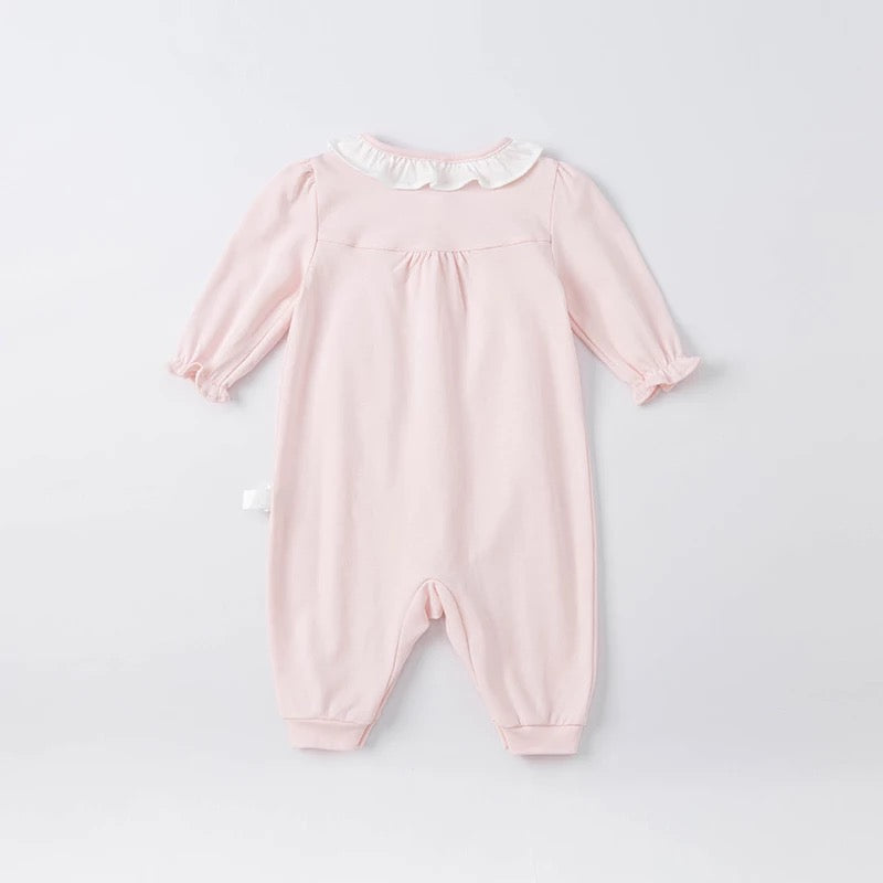 dave&bella デイブベラ いちごモチーフロンパース DB1221154