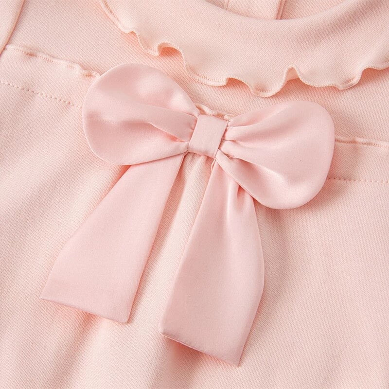 dave&bella デイブベラ 帽子付きビッグリボンロンパース DB1223376 59cm