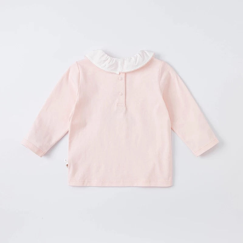 dave&bella Dave Bella loose animal print tops DB1220343