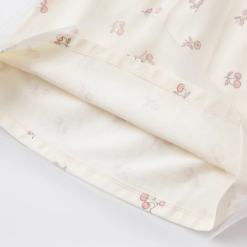 【120cm last one】dave&bella デイブベラ チェリーデザイントップス DB1220489