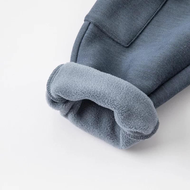 dave&bella Dave Bella Cat Embroidery Side Pocket Jogger Pants 4Y