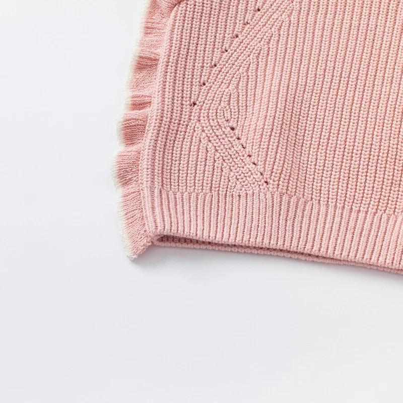 dave&bella Dave Bella Pink Ruffle Vest 3Y