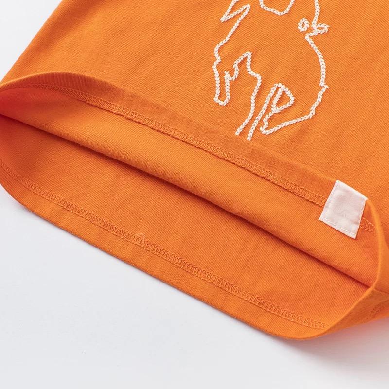 dave&bella  デイブベラ  HOWDY!オレンジロンT 24M