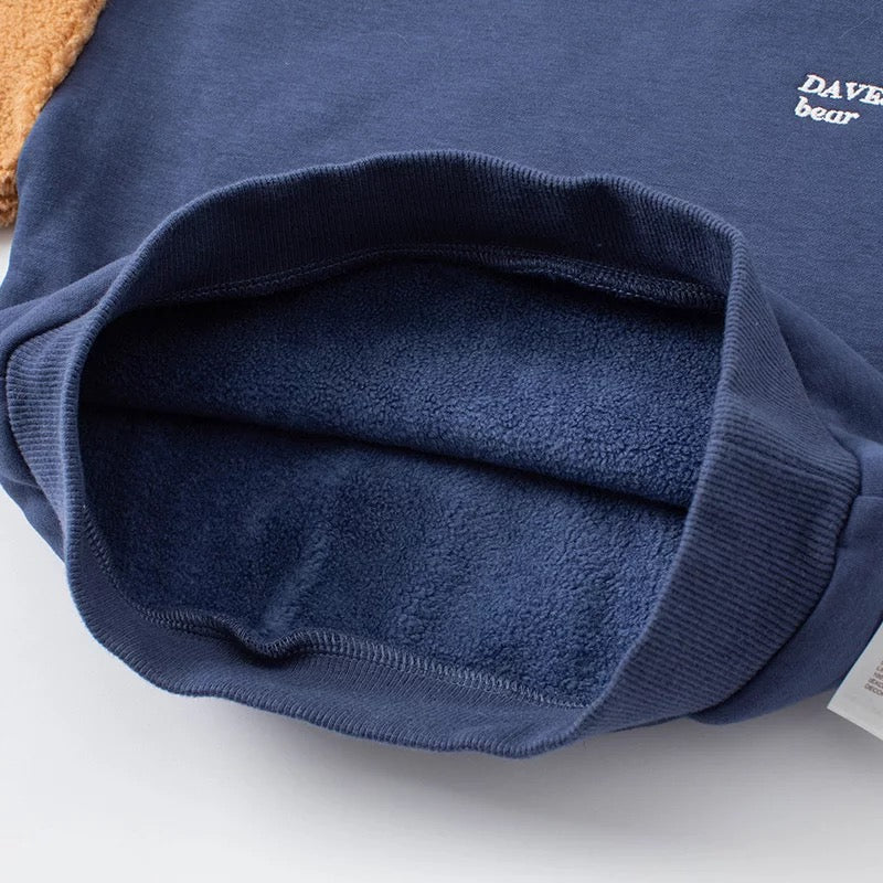 dave&bella  デイブベラ  ひょっこりくまさんトレーナー