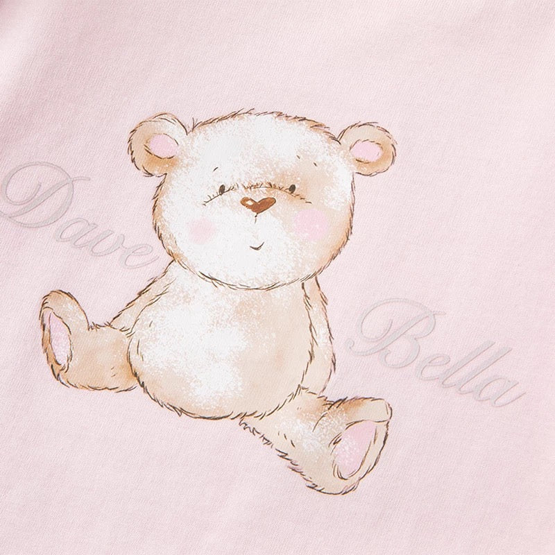 dave&bella デイブベラ ガーリーアニマルTシャツ DB2222277