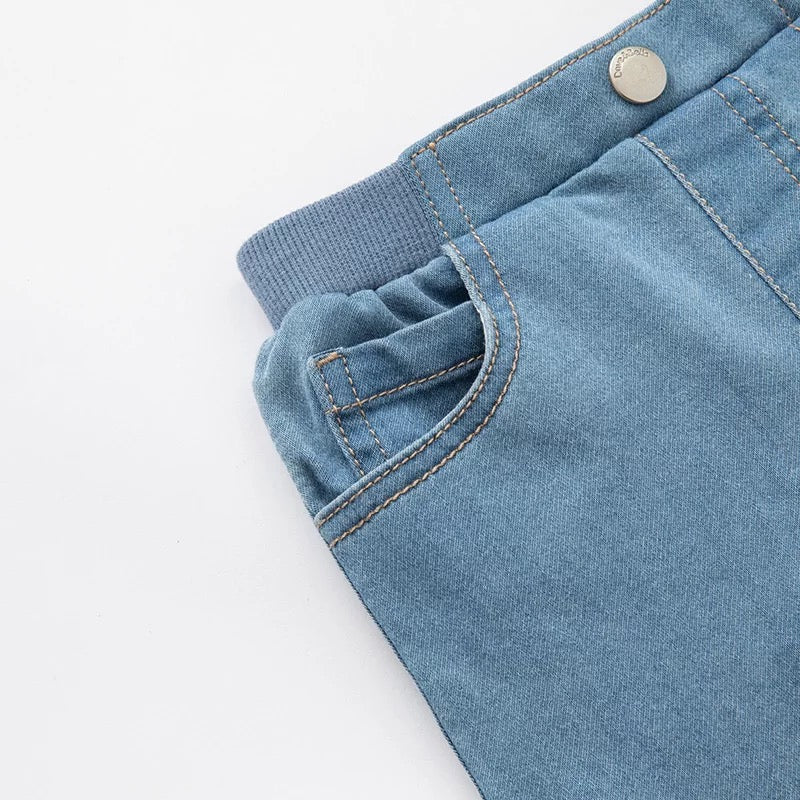 dave&bella Dave Bella Simple Stretch Jogger Denim Pants