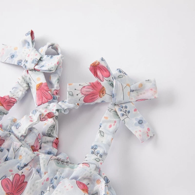 dave&bella Dave Bella Flower Design Ruffle Romper DB2222186 66cm